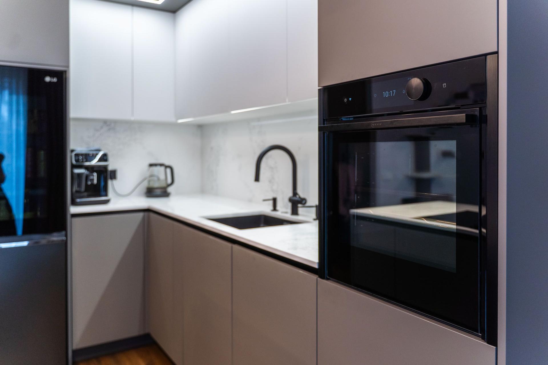 Virtuve Bonava projektā Čiekuru mājās